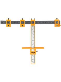 VOREL Állítható fúrósablon 200 x 250 mm