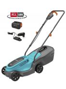 Gardena PowerMax 30/18V P4A akkumulátoros fűnyíró akkumulátorral