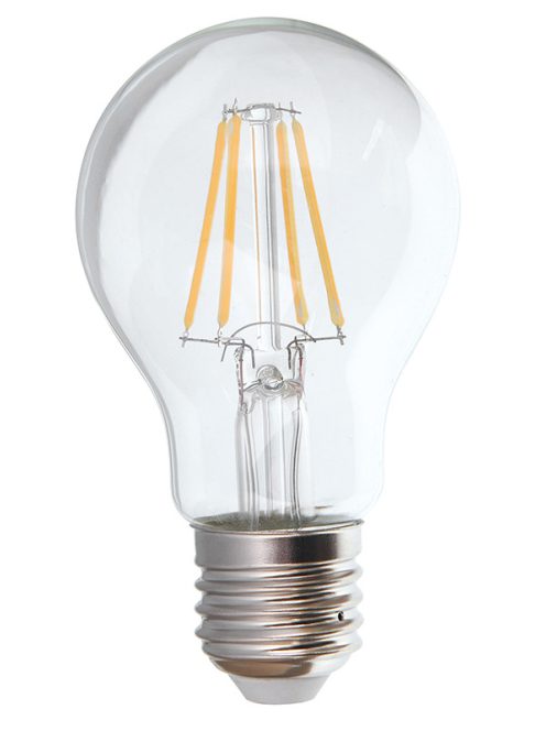 ISKRA LED izzó A60 E27 4W 2700K FILAMENT