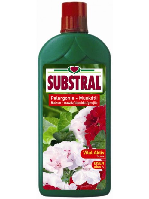 Substral tápoldat muskátlihoz, balkonnövényhez 1000 ml