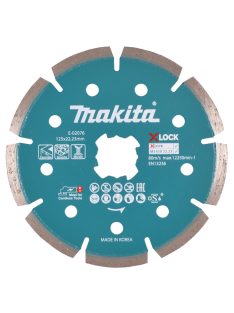 Makita 125mm gyémánttárcsa szegmenses X-LOCK (E-02076)