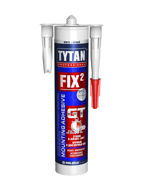 Szerelési Ragasztó Fix2 GT 290ml Tytan (fehér)