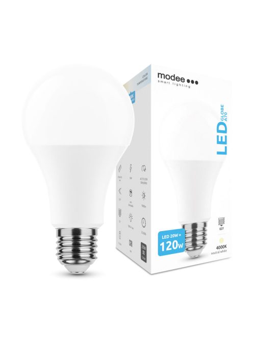 Led izzó A70 20W E27 4000K