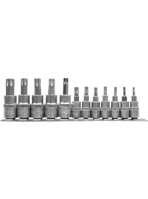 YATO Bithegy dugófejjel Torx 12 r. (1/4  col L=37mm T8-T30, 3/8 col L=48mm T40-T55)  YATO YT-04331