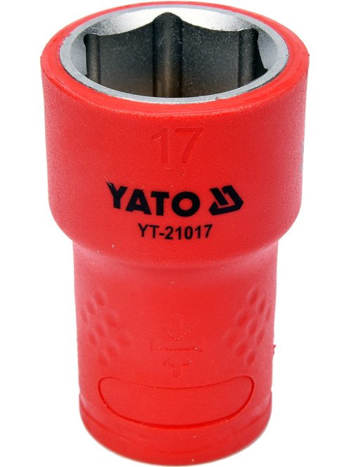 YATO Dugókulcs 17 mm 3/8 col 1000V-ig szigetelt YATO YT-21017