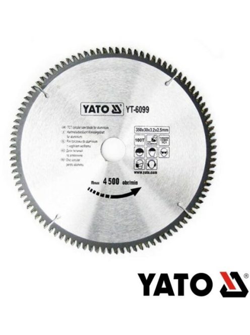 YATO Fűrésztárcsa alumíniumhoz 350mm YATO YT-6099