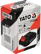 YATO Akkumulátor 18 V 2,0 Ah Li-ion YATO YT-82842