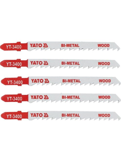 YATO Dekopírfűrészlap T6TPI 100/1,27 mm bimetál (5 db/cs)